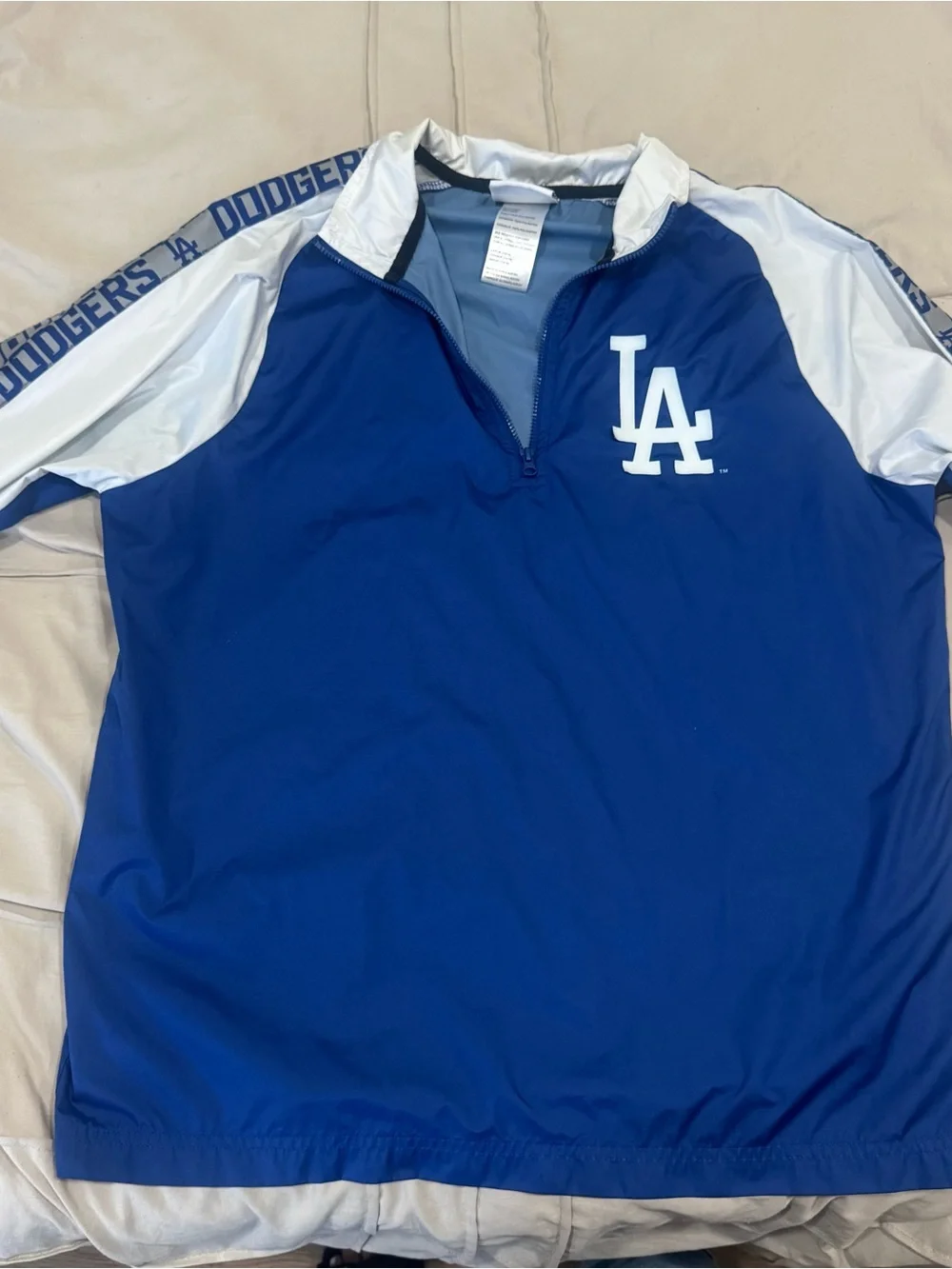 Genuine Merchandise Royal Blue and White LA Dodgers Kids Pullover